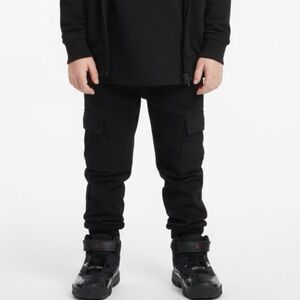 Jordan Jumpman Two Trey Toddler Shoes Black Red White DQ8433-003 Size 6C